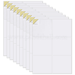 粘着ステッカー用紙  レーザープリンター用  ホワイト  298x210x0.15mm&nbsp;AJEW-WH20064-09D