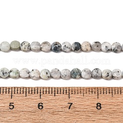 天然k2ストーンビーズ連売り  フラットラウンド  多面カット  3.5~4x2.5mm  約100~105個/連  15.55''~15.75''（39.5~40センチメートル）&nbsp;GG-CBA9631-D16-01