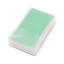アルミ伝熱フィルム工芸品  長方形  春の緑  92x50x0.5mm&nbsp;DIY-WH0268-21F