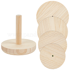 木製粘土モデリングツールセット1セット  古いレース  120~241x24.5~25mm&nbsp;WOOD-BC0001-34
