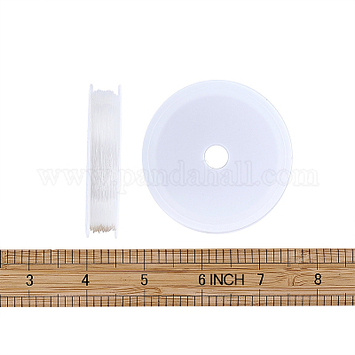 結晶弾性糸  透明  0.4mm  10 m /ロール  10のロール/箱&nbsp;EW-TA0001-01-0.4mm-1