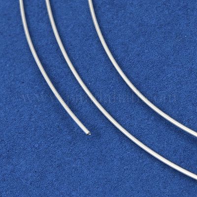 925スターリングシルバーワイヤー  ハード  ラウンド  銀  0.7mm  21ゲージ&nbsp;STER-NH0001-72C-1