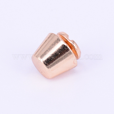 合金キャビネットと引き出しノブ  アクセサリー箱のノブ  桃パフ  9.5x6.5mm&nbsp;PALLOY-WH0071-06C-1