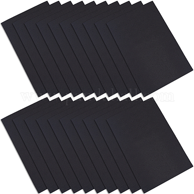EVAシート フォームシート  長方形  ブラック  230x150x2mm&nbsp;AJEW-WH20130-76B-01-1