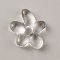 Glass Beads, Starfish, Clear, 18.5x17x4.5mm, Hole: 3.8mm