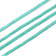 ワックスコットンコード  ターコイズ  1mm  約360ヤード/バンドル（330m /バンドル）&nbsp;YC-S007-1mm-251-3