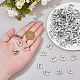 亜鉛メッキキャップ100個  プラチナ  15x13.5x3mm  100個/セット&nbsp;FIND-DC0007-97-3