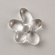ガラスビーズ  ヒトデ  透明  18.5x17x4.5mm  穴：3.8mm&nbsp;GGLA-TAC0007-01A-1