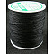 Metallic Thread, Embroidery Thread, Black, 0.8mm/strand, about 109.36 yards(100m)/roll