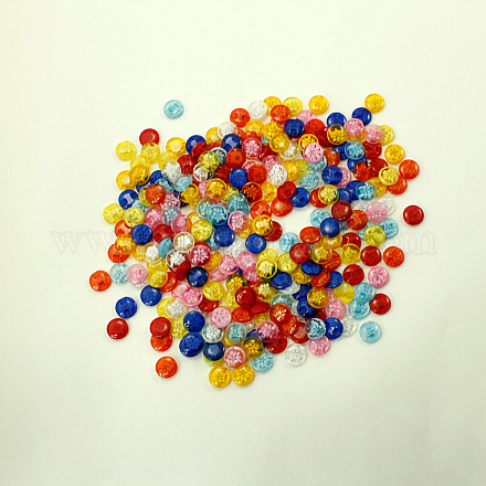 Translucent Pattern Mixed Color Buttons&nbsp;NNA0VFG-1