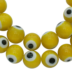 Handmade Italianate Lampwork Beads Strands&nbsp;D217-8mm-5