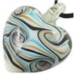 Handmade Gold Sand Lampwork Pendants&nbsp;DP407J