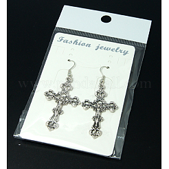 Fashion Cross Earrings&nbsp;EJEW-JE00162