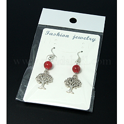 Fashion Tree of Life Earrings&nbsp;EJEW-JE00170