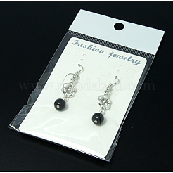 Dangle Flower Earrings&nbsp;EJEW-JE00178-01