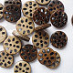 Round Carved 2-hole Basic Sewing Button&nbsp;NNA0YZX-1