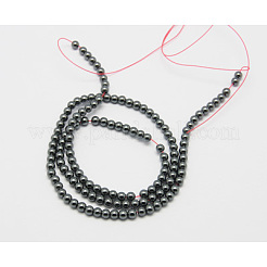 Non-Magnetic Synthetic Hematite Beads Strands&nbsp;G-D015-8