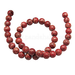 Synthetic Imperial Jasper Beads Strands&nbsp;G-H014-3-2