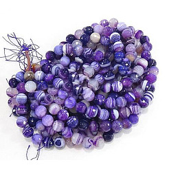Natural Madagascar Agate Beads Strands&nbsp;G-N213C-61