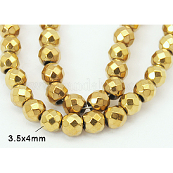 Non-Magnetic Synthetic Hematite Beads Strands&nbsp;G-Q661