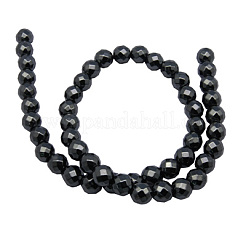 Non-Magnetic Synthetic Hematite Beads Strands&nbsp;HEMA-10D