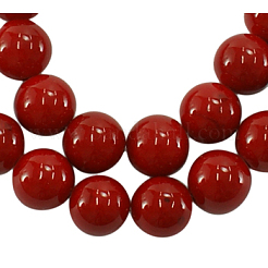 Natural Mashan Jade Beads Strands&nbsp;JBR3-6mm