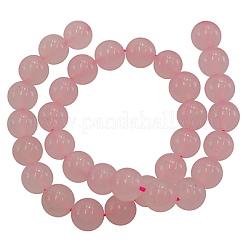 Dyed Natural White Jade Beads Strands&nbsp;JBR7-8mm