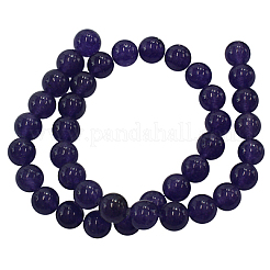 Natural Dyed Jade Beads Strands&nbsp;JBR8-6mm