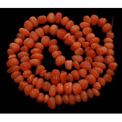 Natural Yellow Jade Beads Strands&nbsp;JBS001-34
