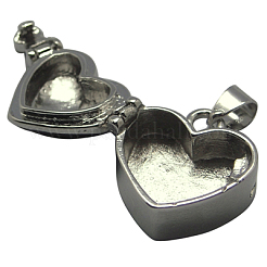 Brass Locket Photo Pendant&nbsp;KK-25X21