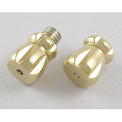 Brass Screw Clasps&nbsp;KK88-G