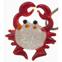 Handmade Luminous Lampwork Pendants&nbsp;LAMP-Y056-M