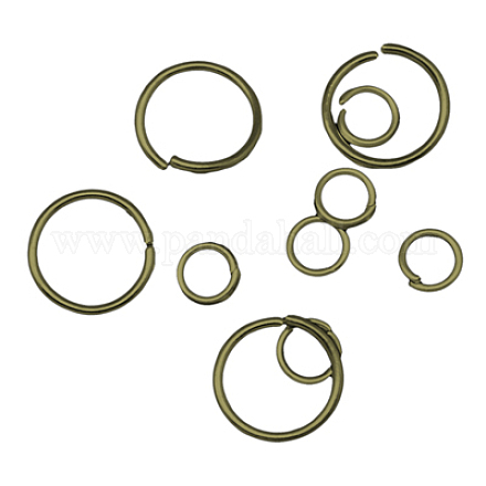 Iron Jump Rings and Split Rings&nbsp;M-JR001Y-AB-1