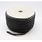 Polyester Cord, Twisted Cord, Black, 3mm, 20yards/roll