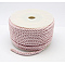 Polyester Cord, Twisted Cord, Pink, 3mm, 20yards/roll