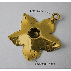 Metal Alloy Pendants&nbsp;PALLOY-F49-AG