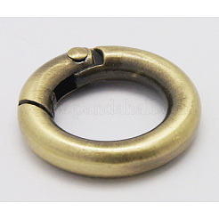Alloy Spring Gate Rings&nbsp;PALLOY-H245-AB