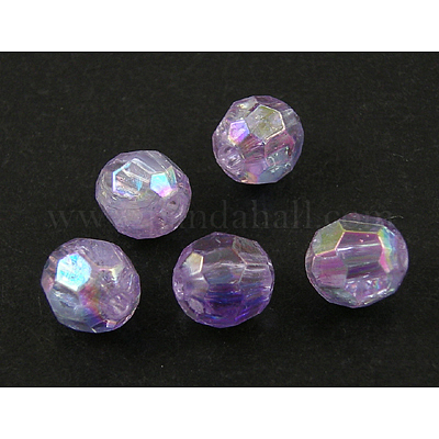 Eco-Friendly Transparent Acrylic Beads&nbsp;PL642-20-1