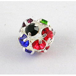 Brass Rhinestone Beads&nbsp;RSB015