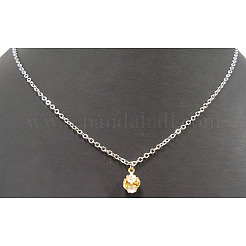 Alloy Rhinestone Pendants&nbsp;RSB02