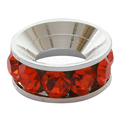 Grade A Brass Rhinestone Spacer Beads&nbsp;RSB418-S