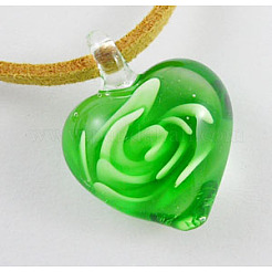 Ideas for Valentines Day for Her Romantic Handmade Lampwork Pendants&nbsp;D068MY