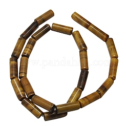 Natural Tiger Eye Beads Strands&nbsp;TIGER-13X4-1