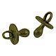 Tibetan Style Alloy Pendants&nbsp;TIBEP-ZN3004-AB-LF-1