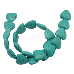 Synthetic Howlite Beads&nbsp;TURQ-11X12-12