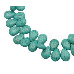 Synthetic Howlite Beads&nbsp;TURQ-18X13