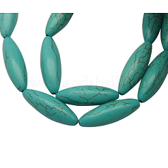 Synthetic Howlite Beads&nbsp;TURQ-29X9-92