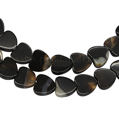 Natural Black Agate Beads Strands&nbsp;Z27ZF011