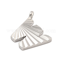 304 Stainless Steel Charms&nbsp;STAS-G345-01P-W