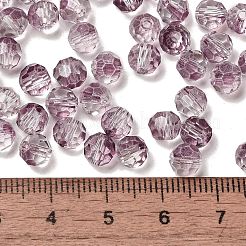 Transparent Colours Glass Round Beads&nbsp;SEED-F006-04A-06